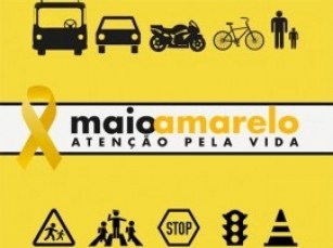 DETRAN lança hoje campanha de atenção no trânsito ‘Maio Amarelo’