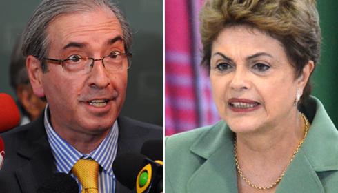 Acusado, Cunha rompe com Dilma