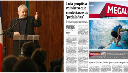 Lula rebate “mania” de a Folha inventar notícia