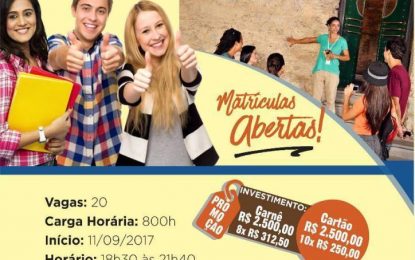 Senac Paraíba abre inscrições para curso Técnico em Guia de Turismo na capital