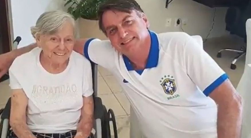 Mãe de Jair Bolsonaro morre aos 94 anos no interior de São Paulo.