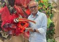 Cícero Lucena visita barracão da Dragões da Real e confere a valorização da cultura paraibana
