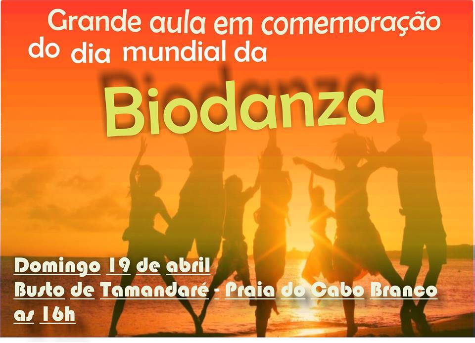 O próximo domingo, 19 de abril, é o Dia Mundial da Biodança.