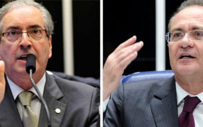 GUERRA DE ENGAVETAMENTO: CUNHA AMEAÇA RENAN: ENGAVETA LÁ, ENGAVETA AQUI