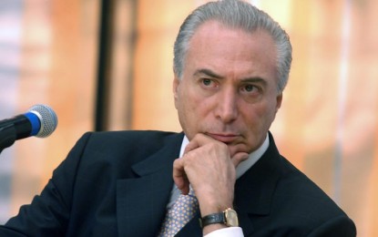 Falar de impeachment é “impensável”, diz Temer