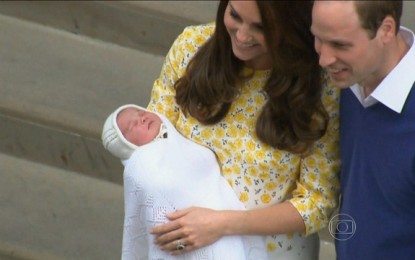 Charlotte Elizabeth Diana é o nome da nova princesa britânica