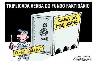 A farra do fundo partidário: Até avião !!!!