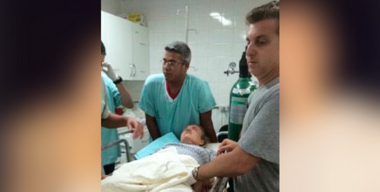 ACIDENTE DE AVIÃO: Foto de Angélica machucada em hospital vaza na internet