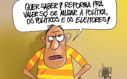 Reforma: piorar o que já está ruim