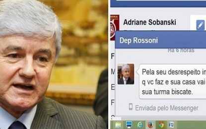 POLÊMICA: Deputado que chamou professora de ‘biscate’ é repreendido pelo PSDB