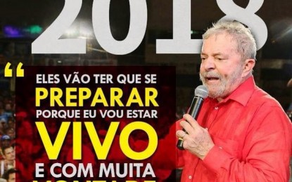 Lula diz que volta se for chamado para a briga