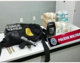 ASSALTO EM CAMPINA: Polícia prende suspeito de assalto a carro-forte e recupera R$ 500 mil