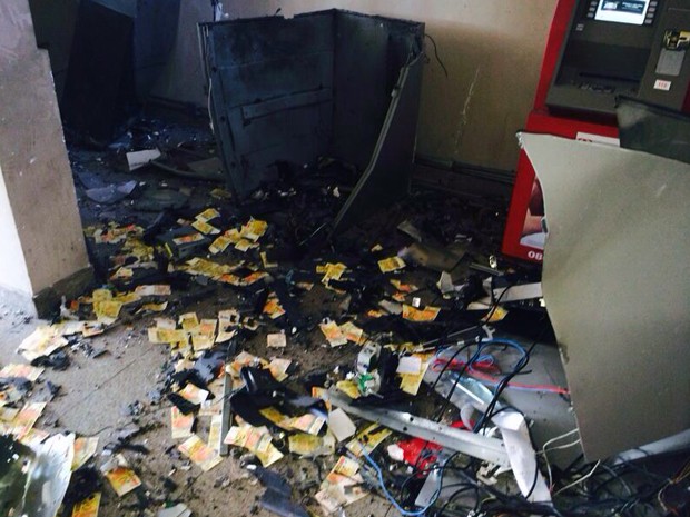 Assaltantes explodem caixa eletrônico em Cajá; esta é a 61ª ocorrência contra bancos na PB