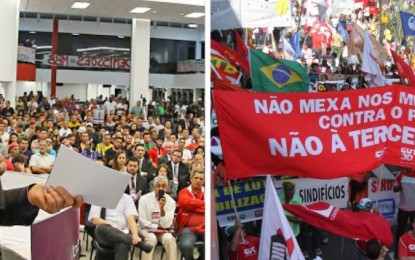 CONTRA TERCEIRIZAÇÃO, LULA VAI ÀS RUAS NO 1º DE MAIO