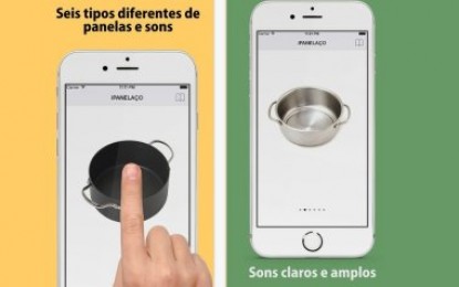 iPanelaço: aplicativo tem sons de panelas para protestar sem estragar utensílios domésticos