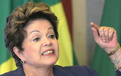 DILMA IRRITADA: A popularidade é minha, faço dela o que quiser