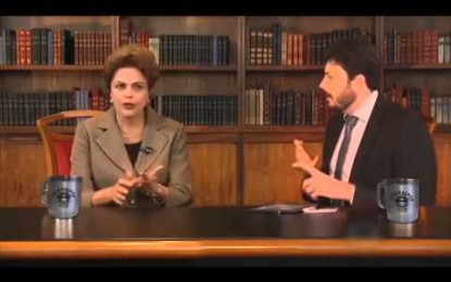 VEJA O VÍDEO- IMPERDÍVEL: Veja Vídeo: Danilo Gentili entrevista Dilma Rousseff