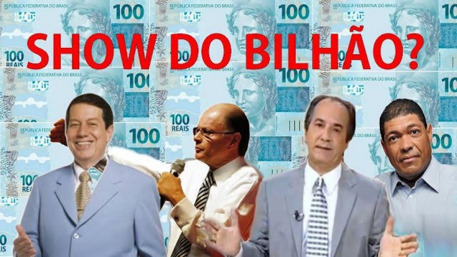 IGREJAS ARRECADAM R$ 20 BILHÕES NO BRASIL EM UM ANO