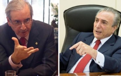 PT e PMDB peitam Cunha e querem Temer