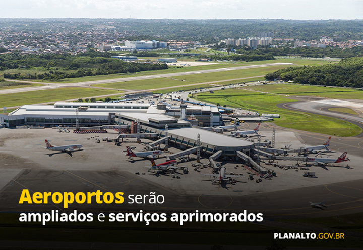 Governo Federal cede 11 aeroportos brasileiros ao setor privado