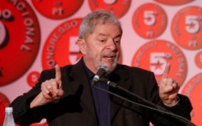 Petistas surpresos com crítica de Lula ao PT