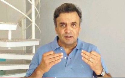 VEJA O VÍDEO – FALA DE AÉCIO REVELA COMO ELE FAZ OPOSIÇÃO AO BRASIL