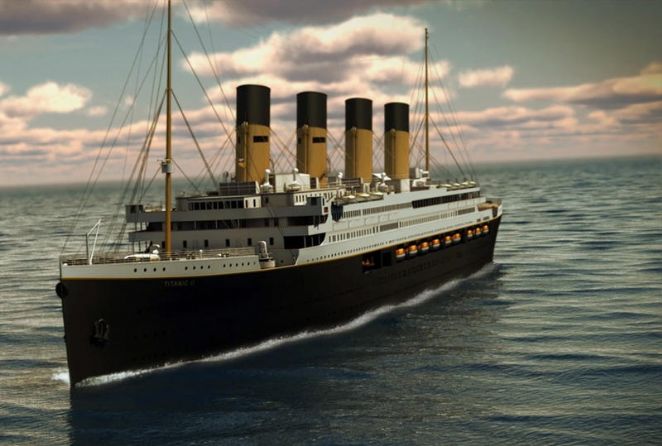 Viagem inaugural do Titanic II será em 2016 e já tem fila de espera com 50 mil interessados