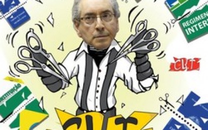 POLÊMICA; Eduardo Cunha rasga o regimento interno da Câmara e consegue aprovar a redução da maioridade penal – Por Ricardo Noblat