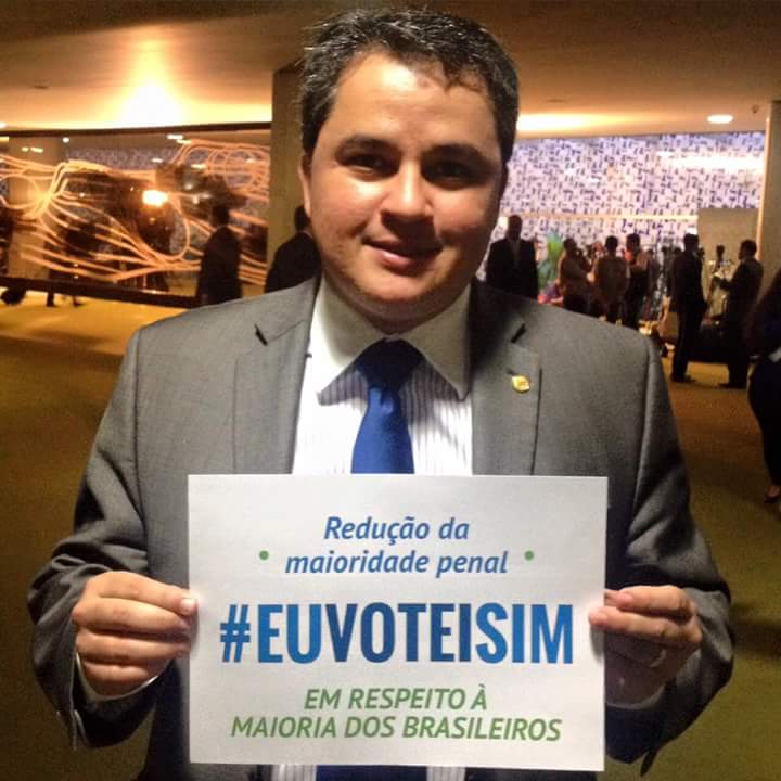 Efraim Filho comemora redução da maioridade penal: “A população não se sentiu representada pelo resultado da votação