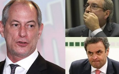 Ciro Gomes muda de partido e dispara: “Cunha é pilantra de quinta e Aécio tem que pegar a viola e voltar pra Minas”