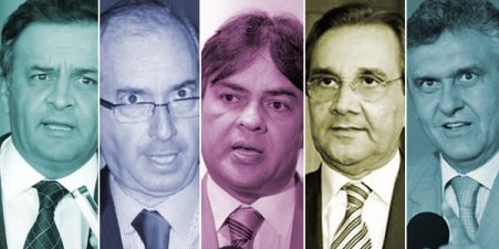 Conheça o ‘quinteto fantástico’ da política brasileira