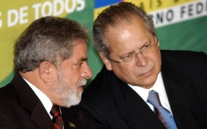 Lula tenta convencer Dirceu a sair do PT