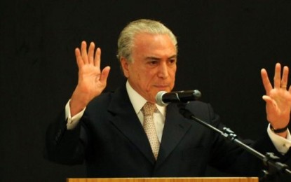 VOLTOU ATRÁS! Temer diz que seu problema foi ter sido honesto demais