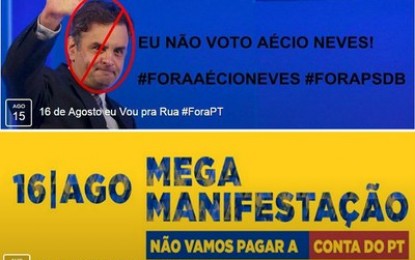 ´Movimento Anti-PT’ criou evento falso no Facebook para atrair pessoas