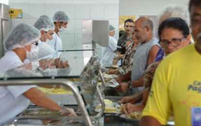 Restaurante de Mangabeira completa um ano servindo mil refeições diárias ao preço de R$ 1