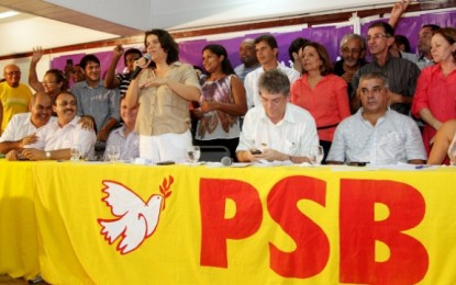 PSB se reúne em JP e Filiados pedem candidatura de Estela em 2016