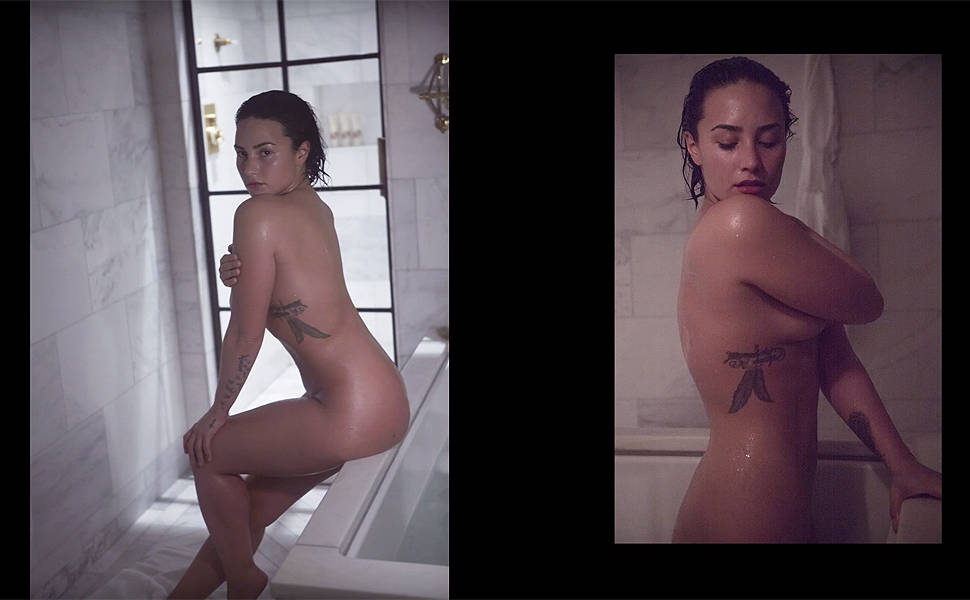 Depois de Stênio Garcia, fotos de Demi Lovato pelada causam furor na internet