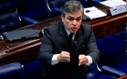 VEJA VÍDEO- Cássio Cunha lina diz no Senado: Não adiantam provocações. Não vão intimidar esta Nação