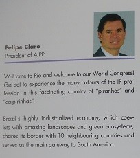 Gafe em Congresso Mundial: ‘Brasil é o país das piranhas e das caipirinhas’