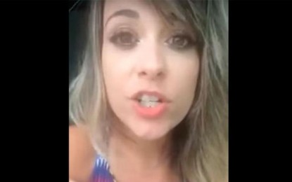 VEJA VÍDEO – Atriz grava vídeo para Joelma e é ameaçada de morte por fãs da cantora