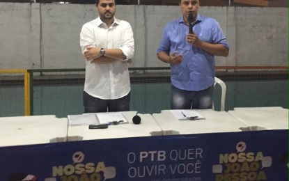 Plenária do PTB teve participações de Roseana Meira e Major Fabio