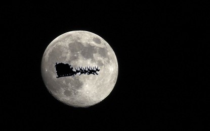 Natal terá Lua Cheia pela primeira vez desde 1977