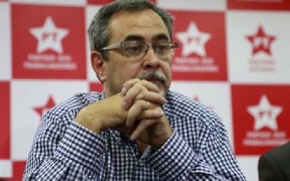 PT Nacional não quer candidatura própria em João Pessoa, diz o vice Alberto Cantalice