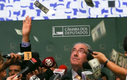 Aliados de Cunha querem novo candidato para liderança do PMDB