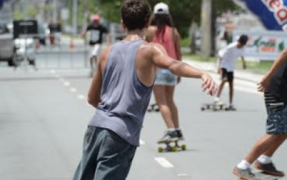 Evento atrai amantes dos esportes radicais e promove inclusão de pessoas com deficiência