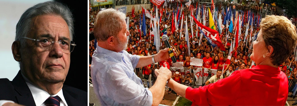 FHC 2016: “É preciso a renúncia de Dilma, mas sendo inevitável, impeachment ou nulidade das eleições”