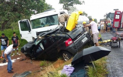 GRAVE ACIDENTE: Promotora morre em acidente rodoviário