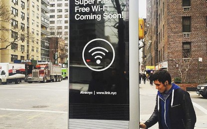 Nova York começa a transformar orelhões em pontos de wi-fi gratuitos