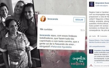 Por que a foto de Carolina Dieckmann e Regina Casé com empregadas domésticas causou polêmica?