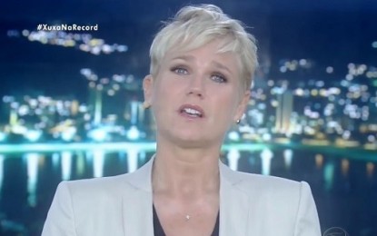 SAIA JUSTA NA RECORD Xuxa não fará  mais ao vivo